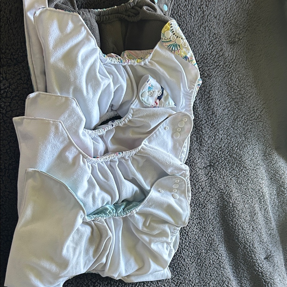 Colorful Kids Cloth Diaper Set - Picture 5 of 10